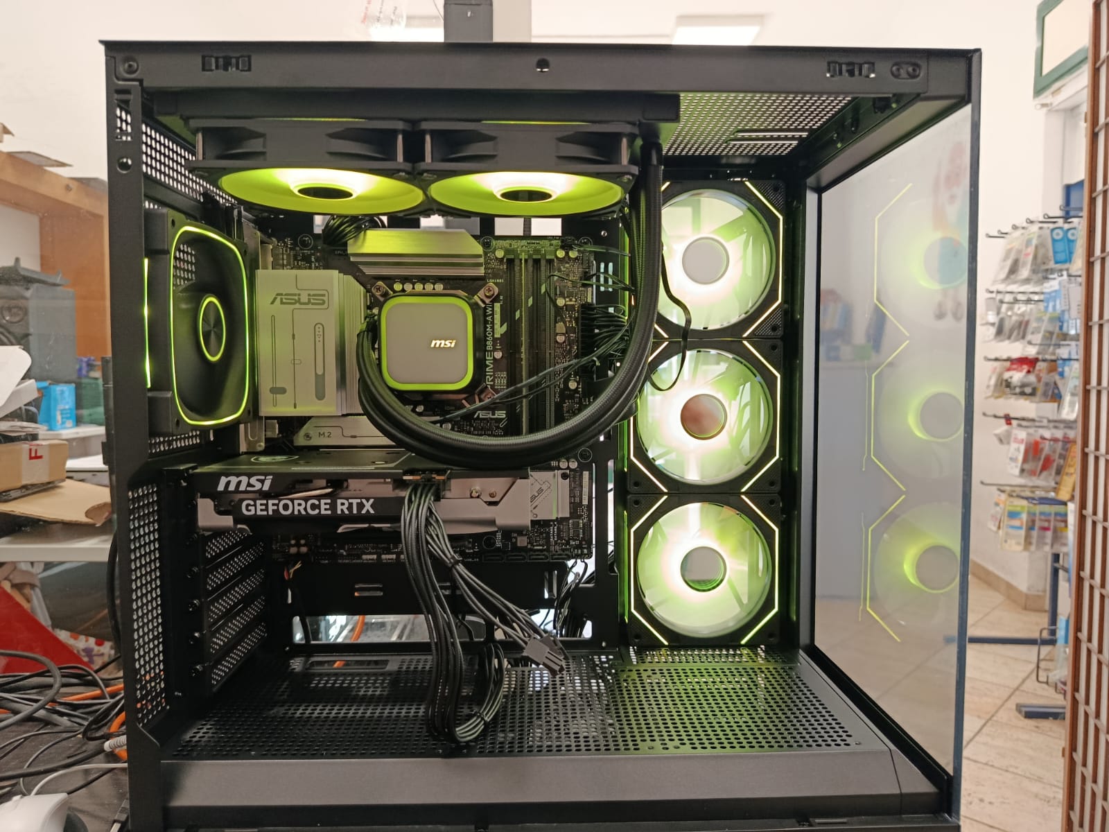 PC Gaming RGB Verde