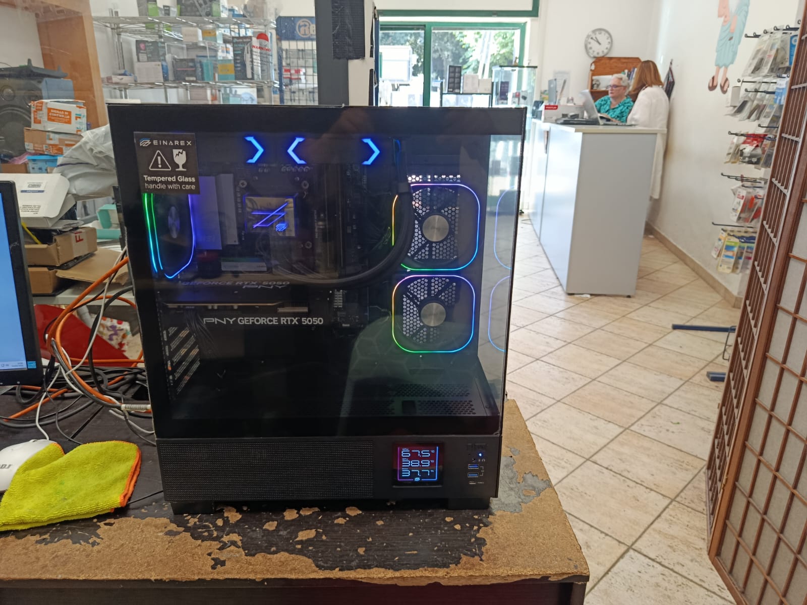 PC Gaming RGB Blu